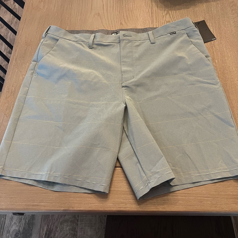 NWT Hurley Striped Shorts